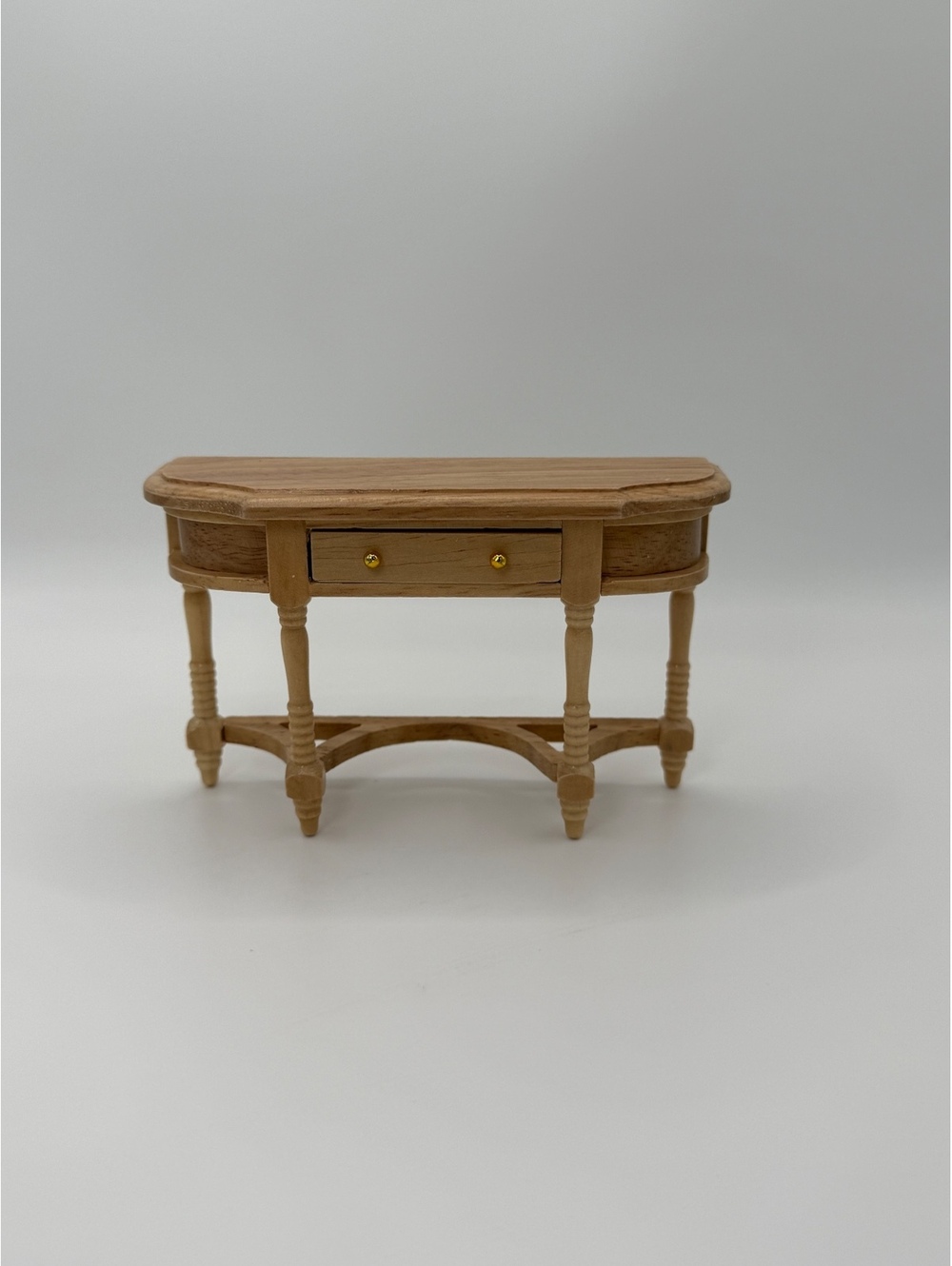 1:12 Scale Wooden Dollhouse Console Table Opening Drawer Miniature Furniture